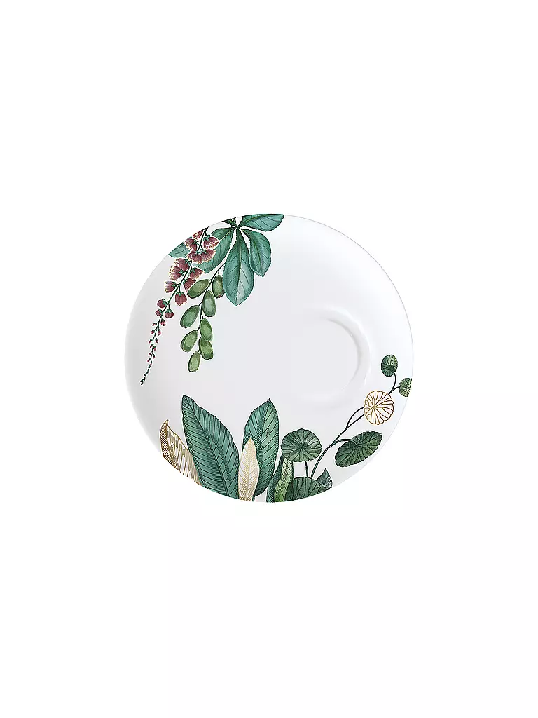 VILLEROY & BOCH SIGNATURE | Mokka-/Espresso Untertasse 14,5x14,5cm Avarua Weiss | bunt