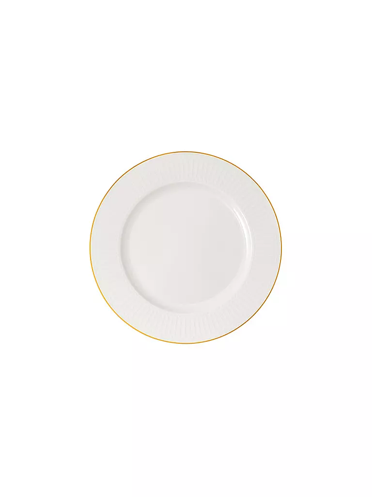 VILLEROY & BOCH SIGNATURE | Platte rund flach 33cm CHATEU SEPTFONTAINES | weiss