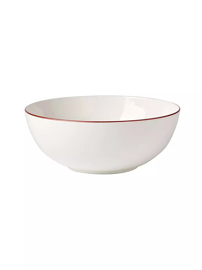 VILLEROY & BOCH SIGNATURE | Schüssel rund "Anmut Rosewood" 23cm | weiß