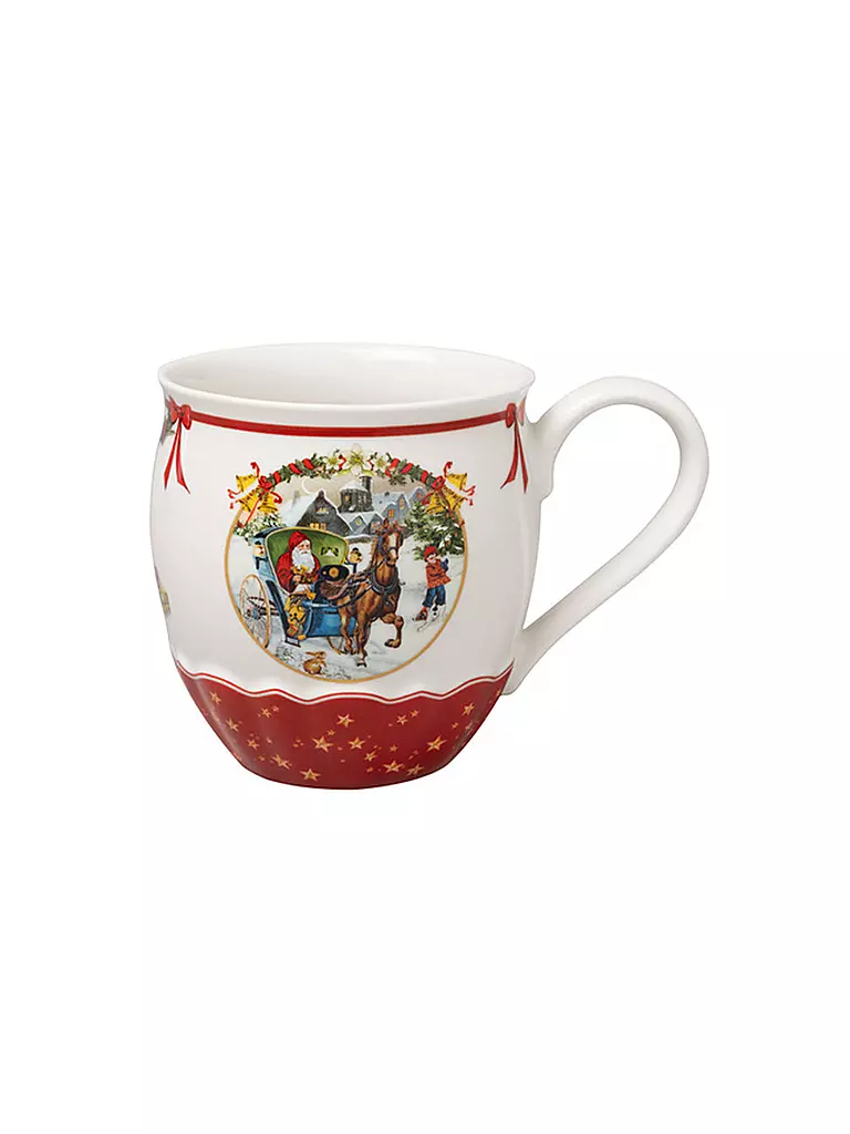 VILLEROY & BOCH | Annual Christmas Edition Jahresbecher 2022 14,5x10,5x10,5cm | bunt