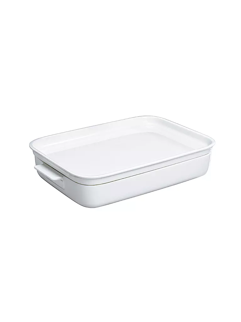 VILLEROY & BOCH | Backform mit Deckel eckig "Clever Cooking" 34x24cm | weiß