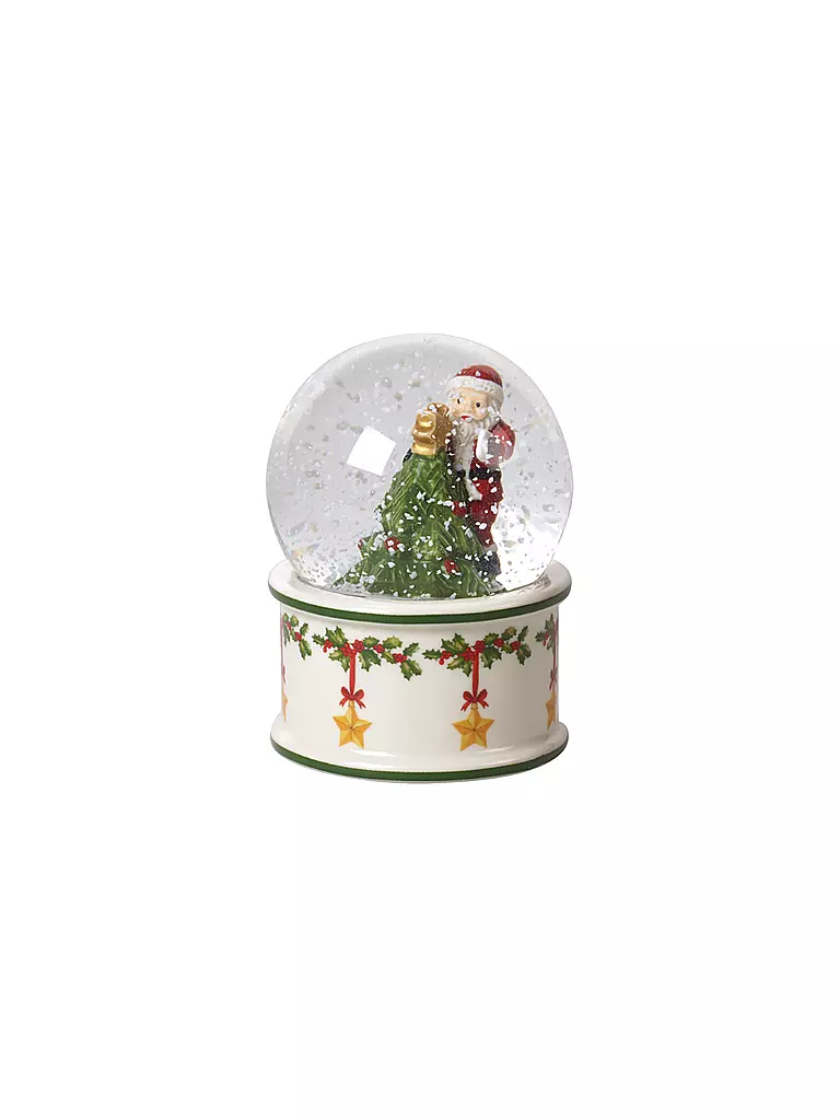 VILLEROY & BOCH | Christmas Toys - Schneekugel groß 9x9x9cm | bunt