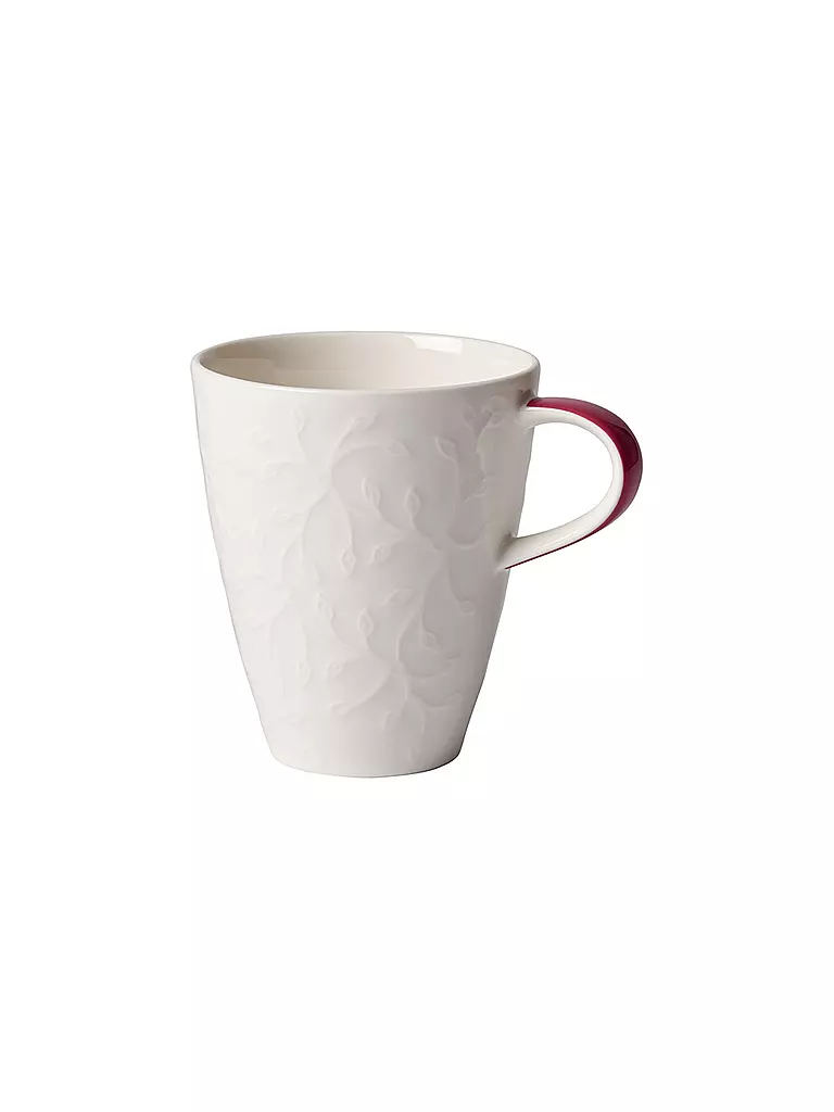 VILLEROY & BOCH | Henkelbecher "Caffè Club - Floral Touch" 0,35l (Rose) | rosa