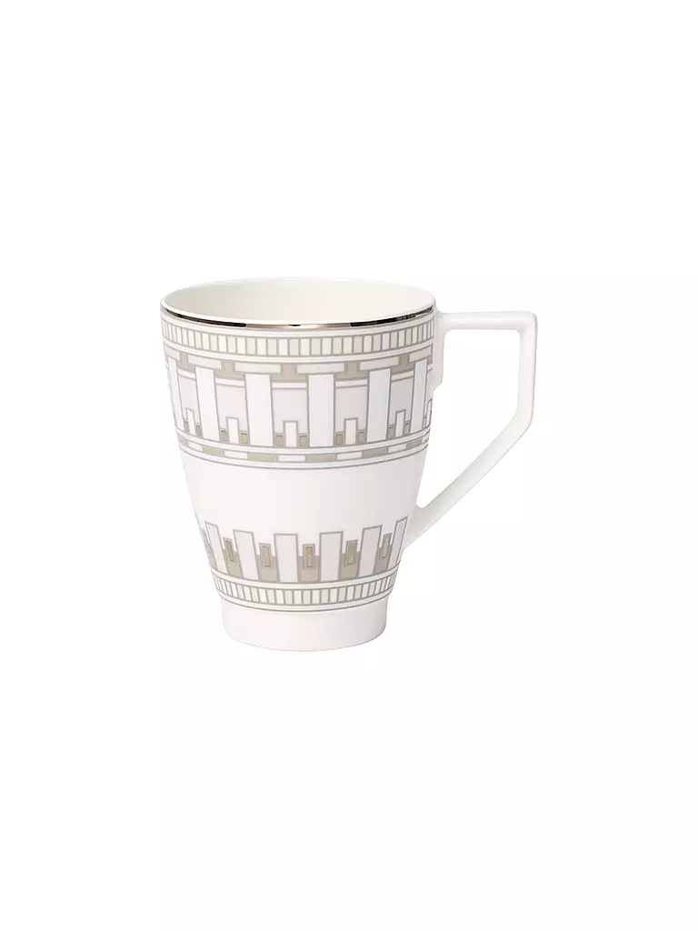 VILLEROY & BOCH | Henkelbecher "La Classica Contura" 0,34l | silber