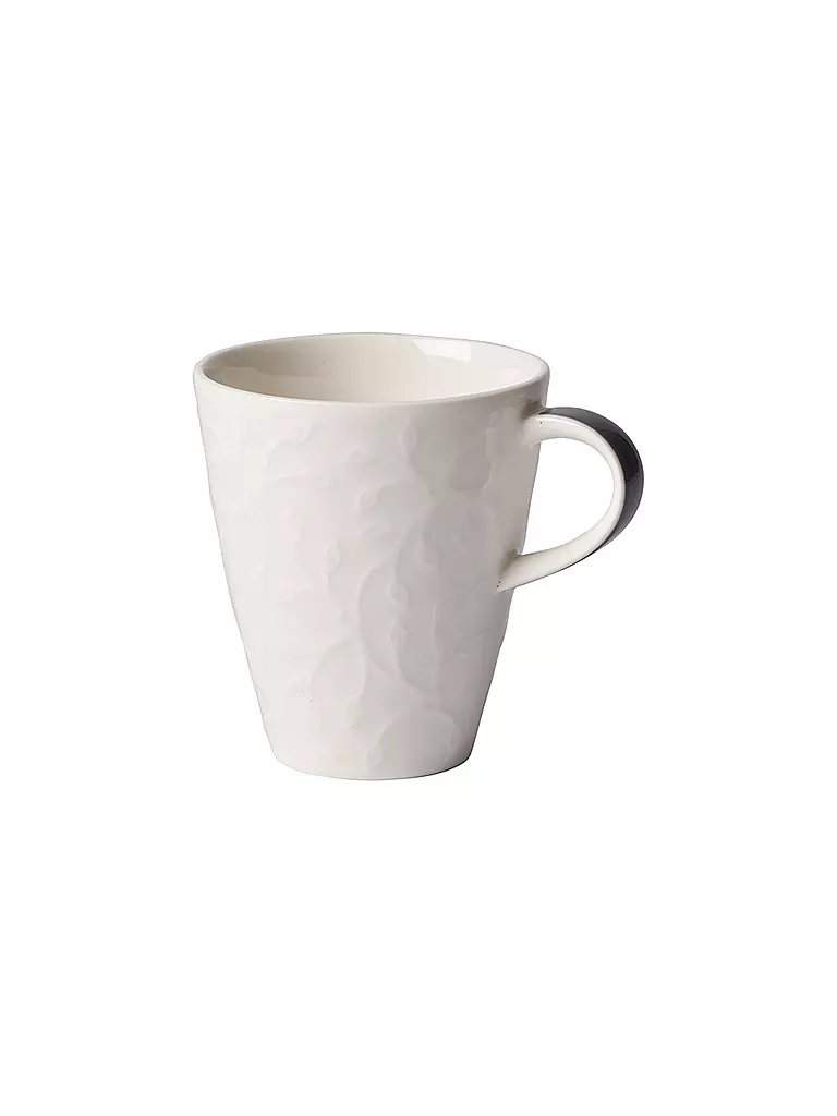 VILLEROY & BOCH | Henkelbecher klein "Caffè Club - Floral Touch" 0,2l (Smoke) | grau