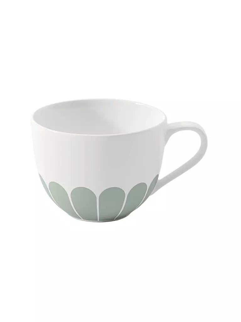 VILLEROY & BOCH | Kaffee Obertasse 0,23l FLEUR VERT | hellgrün