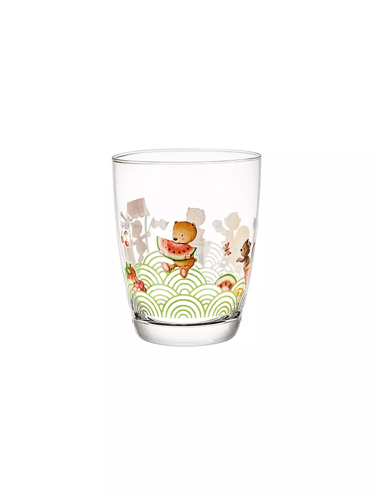 VILLEROY & BOCH | Kinderglas 2er Set Happy as a Bear  | bunt