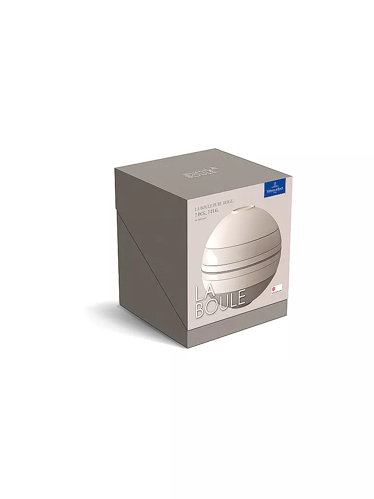 VILLEROY & BOCH | La Boule Iconic 7tlg Pure Beige | creme