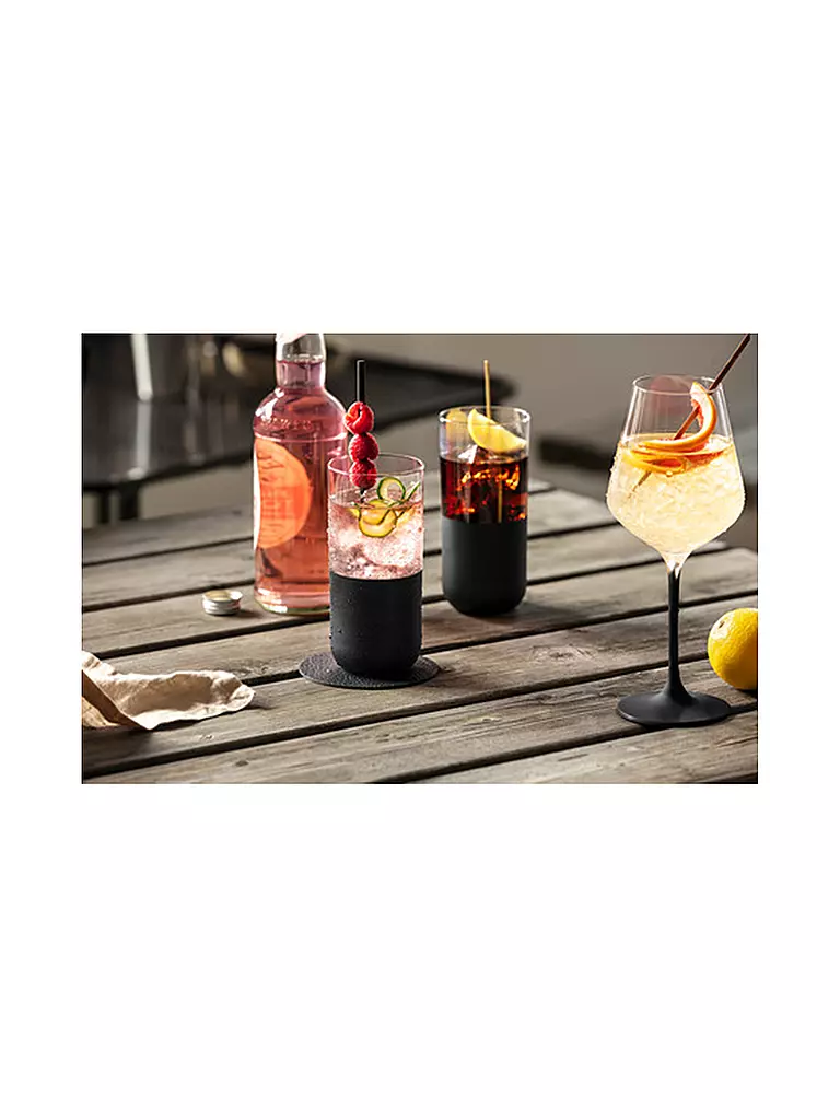 VILLEROY & BOCH | Longdrinkglas Set 4er MANUFACTURE ROCK 300ml | transparent