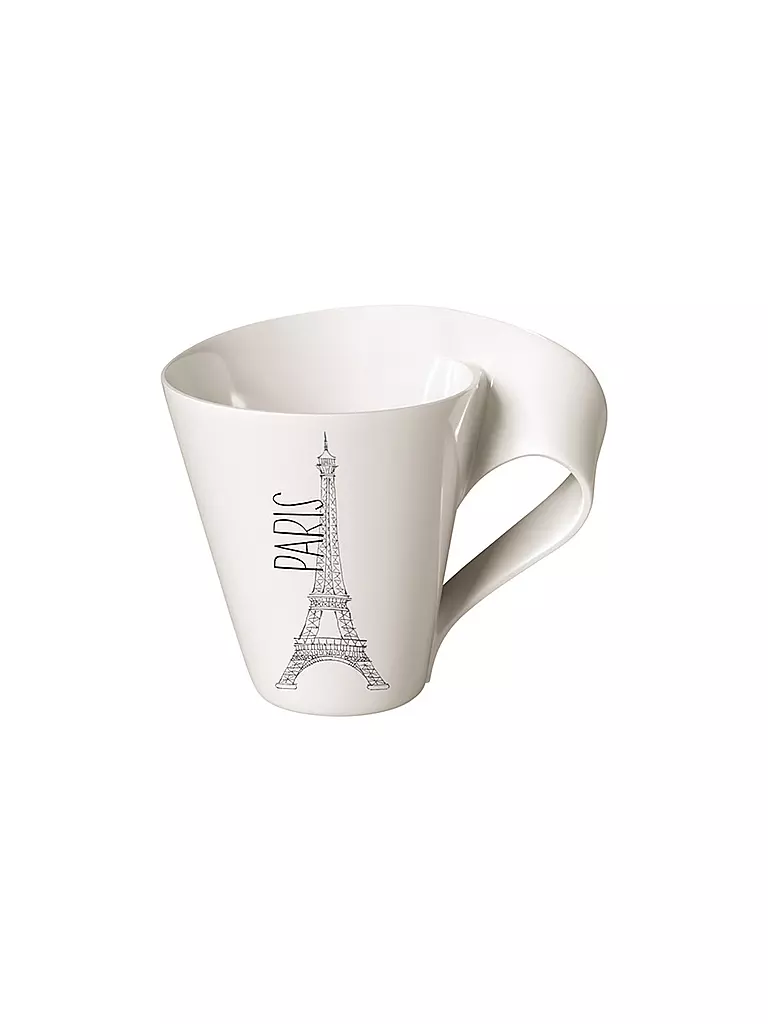 VILLEROY & BOCH | Modern Cities Kaffeebecher Paris 300ml | weiss