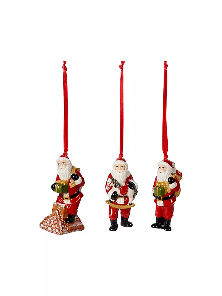 VILLEROY & BOCH | Nostalgic Ornaments - Santa Claus Set 9cm | bunt