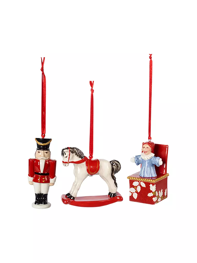 VILLEROY & BOCH | Nostalgic Ornaments - Spielzeug Claus Set 9,5cm | bunt