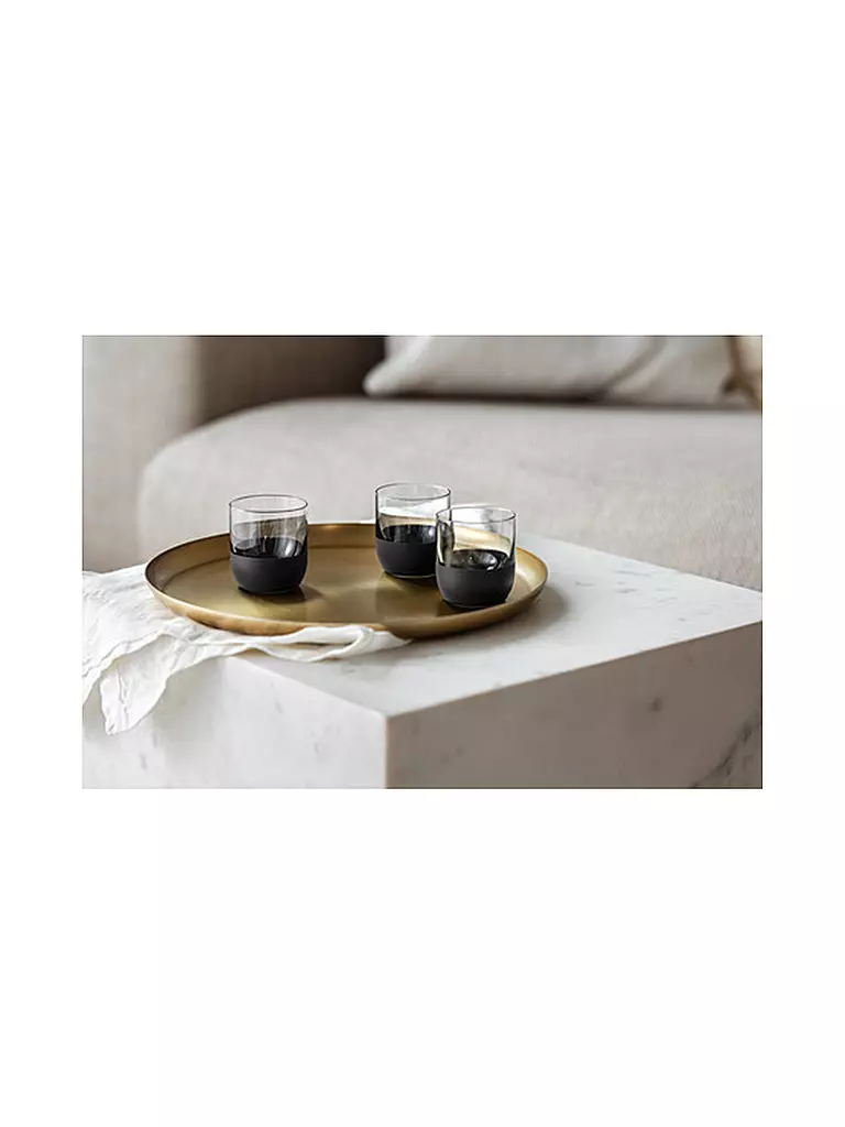 VILLEROY & BOCH | Schnapsglas Set 4er MANUFACTURE ROCK 40ml | schwarz