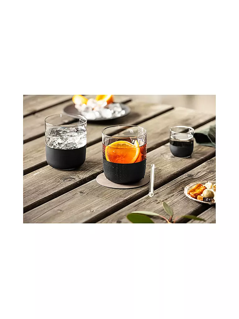 VILLEROY & BOCH | Schnapsglas Set 4er MANUFACTURE ROCK 40ml | schwarz