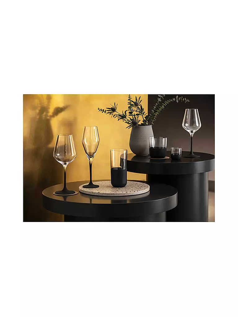 VILLEROY & BOCH | Schnapsglas Set 4er MANUFACTURE ROCK 40ml | schwarz