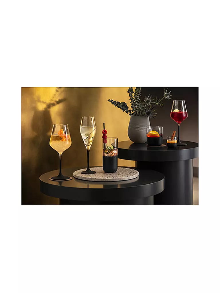 VILLEROY & BOCH | Schnapsglas Set 4er MANUFACTURE ROCK 40ml | schwarz