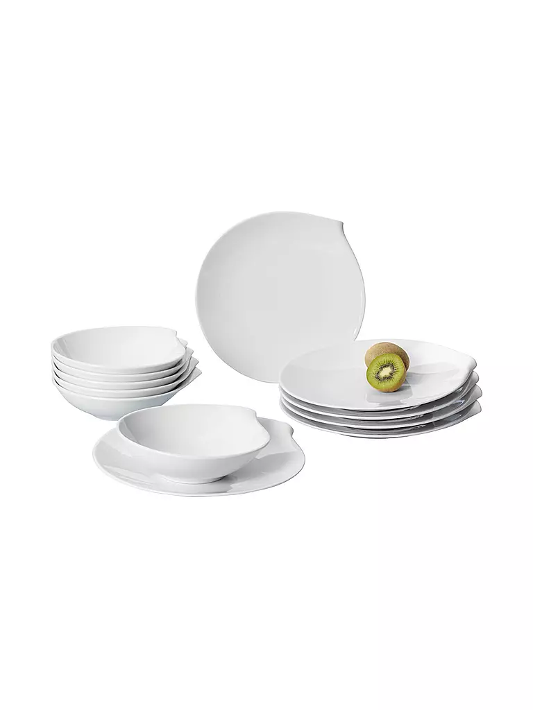 VILLEROY & BOCH | Tafel Set "Flow" 12-tlg. | weiß