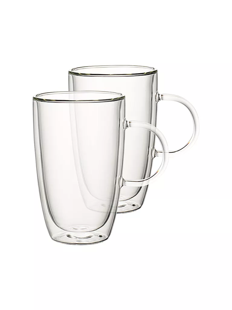 VILLEROY & BOCH | Tassen 2er Set ARTESANO - Hot Beverages XL 0,45l | transparent