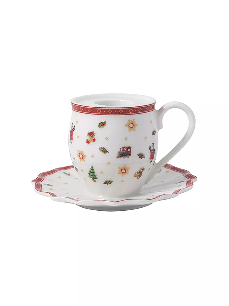 VILLEROY & BOCH | Toy's Delight - Kerzenhalter Henkelbecher | bunt