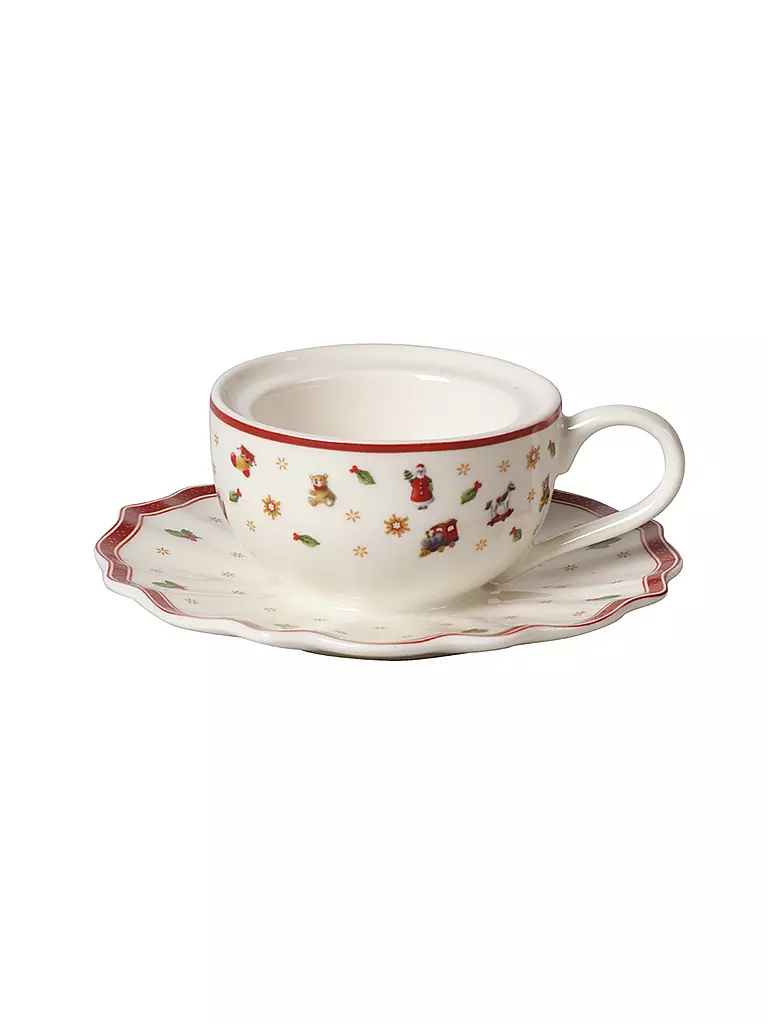 VILLEROY & BOCH | Toy's Delight - Teelichthalter Kaffeetasse 9x9x4cm | bunt