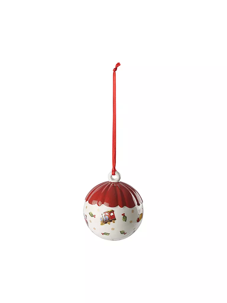 VILLEROY & BOCH | Weihnachtsschmuck Porzellan-Kugel 6cm "Toy's Delight" | bunt