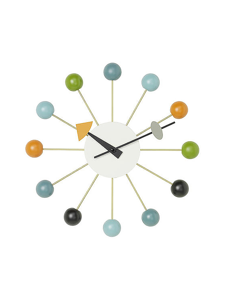 VITRA Wanduhr Ball Clock 33cm bunt