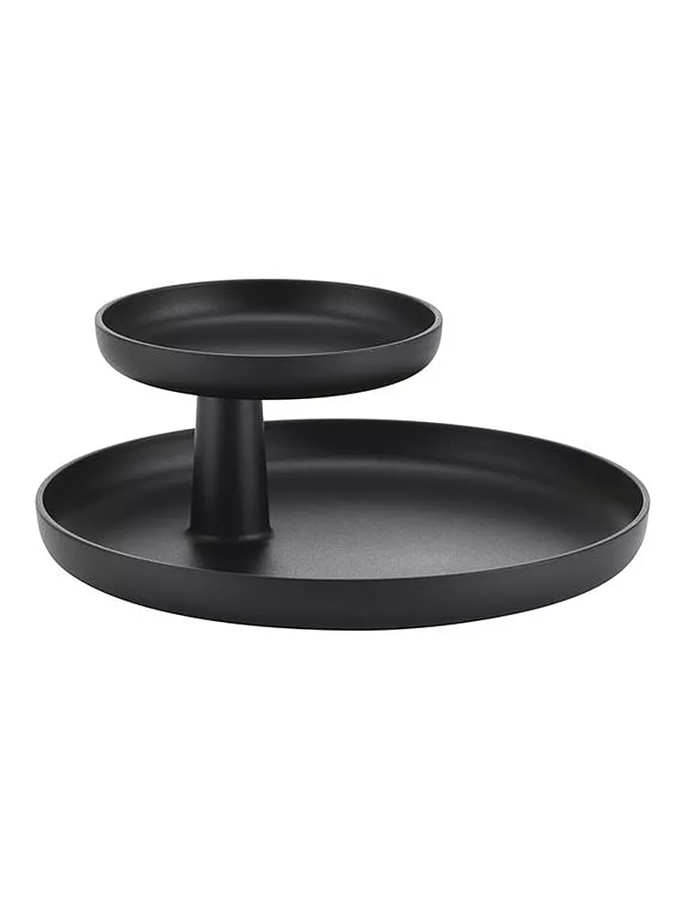VITRA | Etagere "Rotary Tray" (Schwarz) | Schwarz