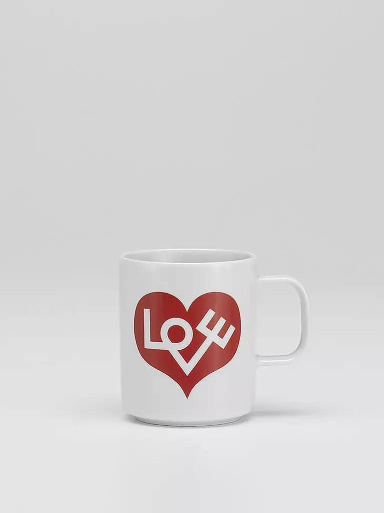 VITRA | Henkelbecher - Tasse Coffee Mug  Love Heart Rot | rot