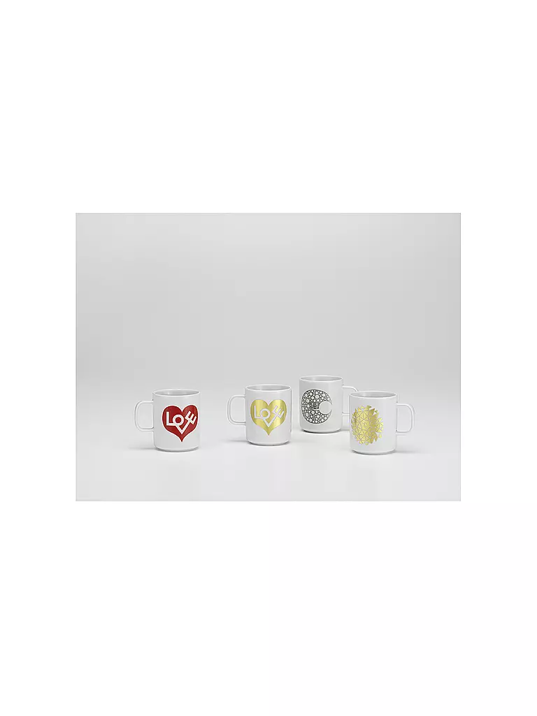 VITRA | Henkelbecher - Tasse Coffee Mug  Moon Silber | silber