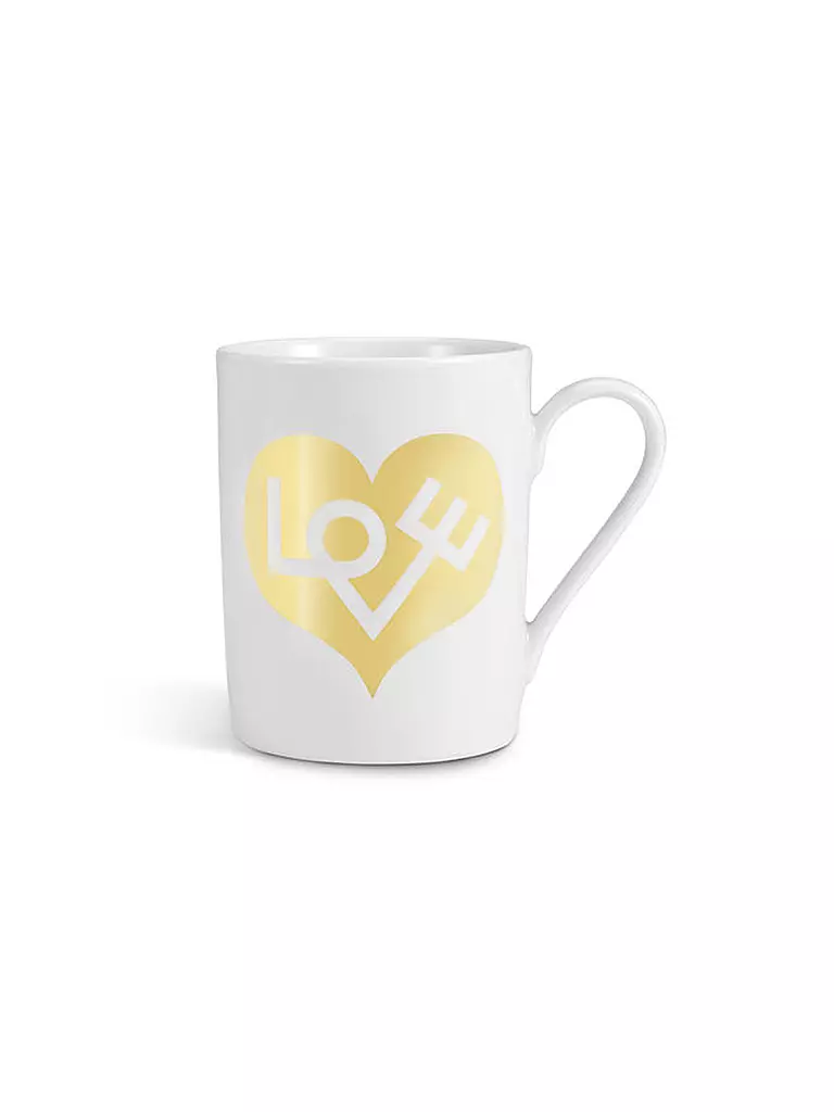 VITRA | Kaffeetasse - Coffee Mug "Love Heart" 0,3l | gold