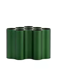 VITRA | Vase "Nuage" S (Alu / Stahlblau) 13cm | dunkelgrün