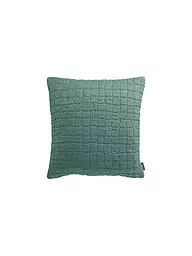 VIVARAISE | Kissenhülle 45x45cm SWAMI Olive  | petrol