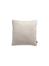 VIVARAISE | Kissenhülle 45x45cm SWAMI Olive  | creme