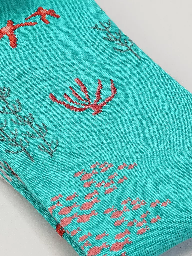 VON JUNGFELD | Socken Coral | hellgrün