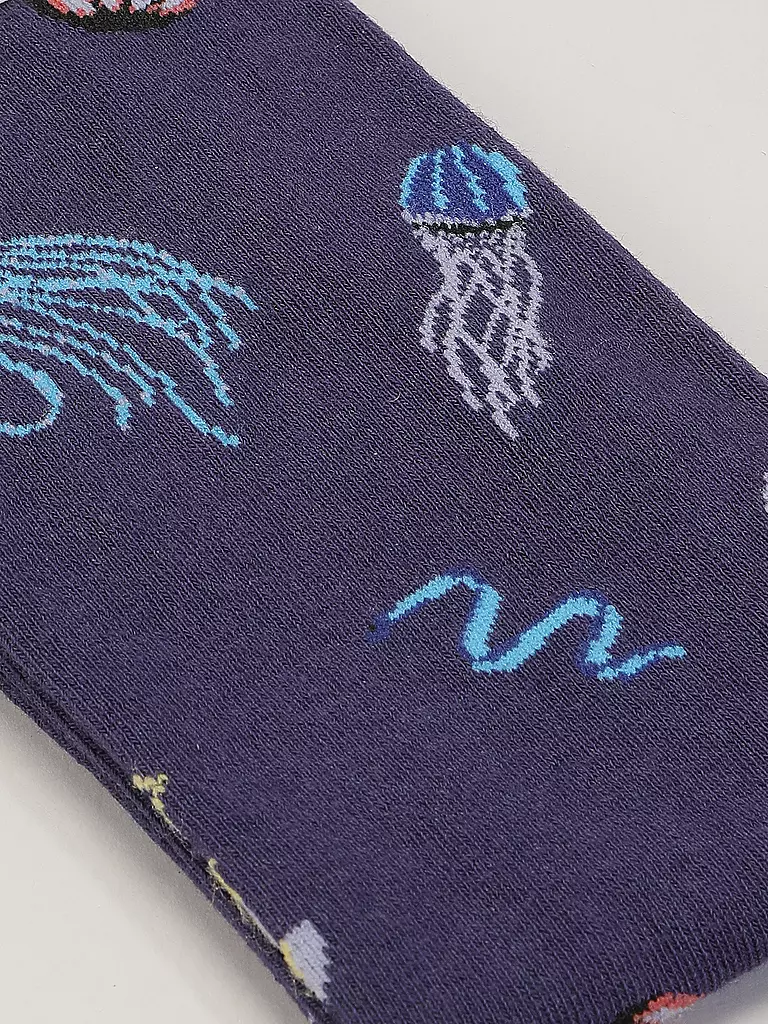 VON JUNGFELD | Socken Jelly Fish  | blau