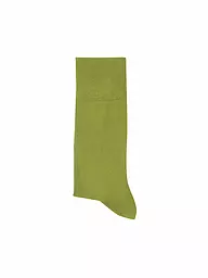 VON JUNGFELD | Socken orange  | olive