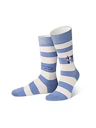VON JUNGFELD | Socken WILDSCHWEIN orange | blau
