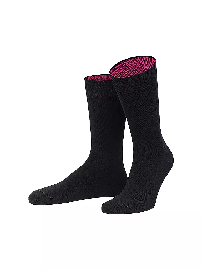 VON JUNGFELD | Socken Svalbard / schwarz | schwarz