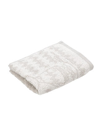 VOSSEN | Gästetuch 2er 30x50cm CHARLIE BROWN Pearl Grey