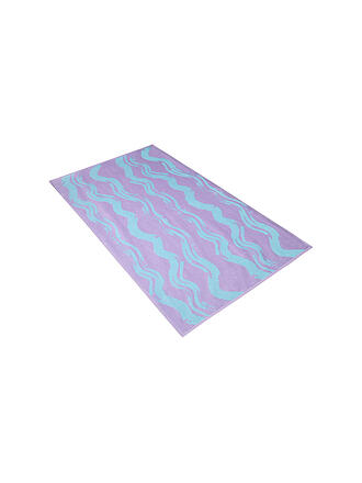VOSSEN | Velours-Strandtuch 100x180cm COAST LINSE Lavender