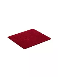 VOSSEN | Badeteppich EXCLUSIVE 55x65cm Evergreen | dunkelrot