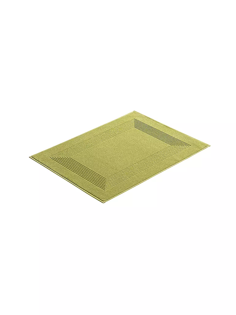 VOSSEN | Badevorleger NEW GENERATION 50x70cm Meadow Green | grün