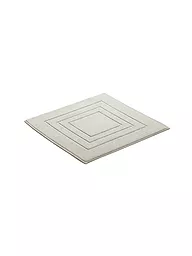 VOSSEN | Badteppich FEELING 60x60cm Avocado | hellgrau