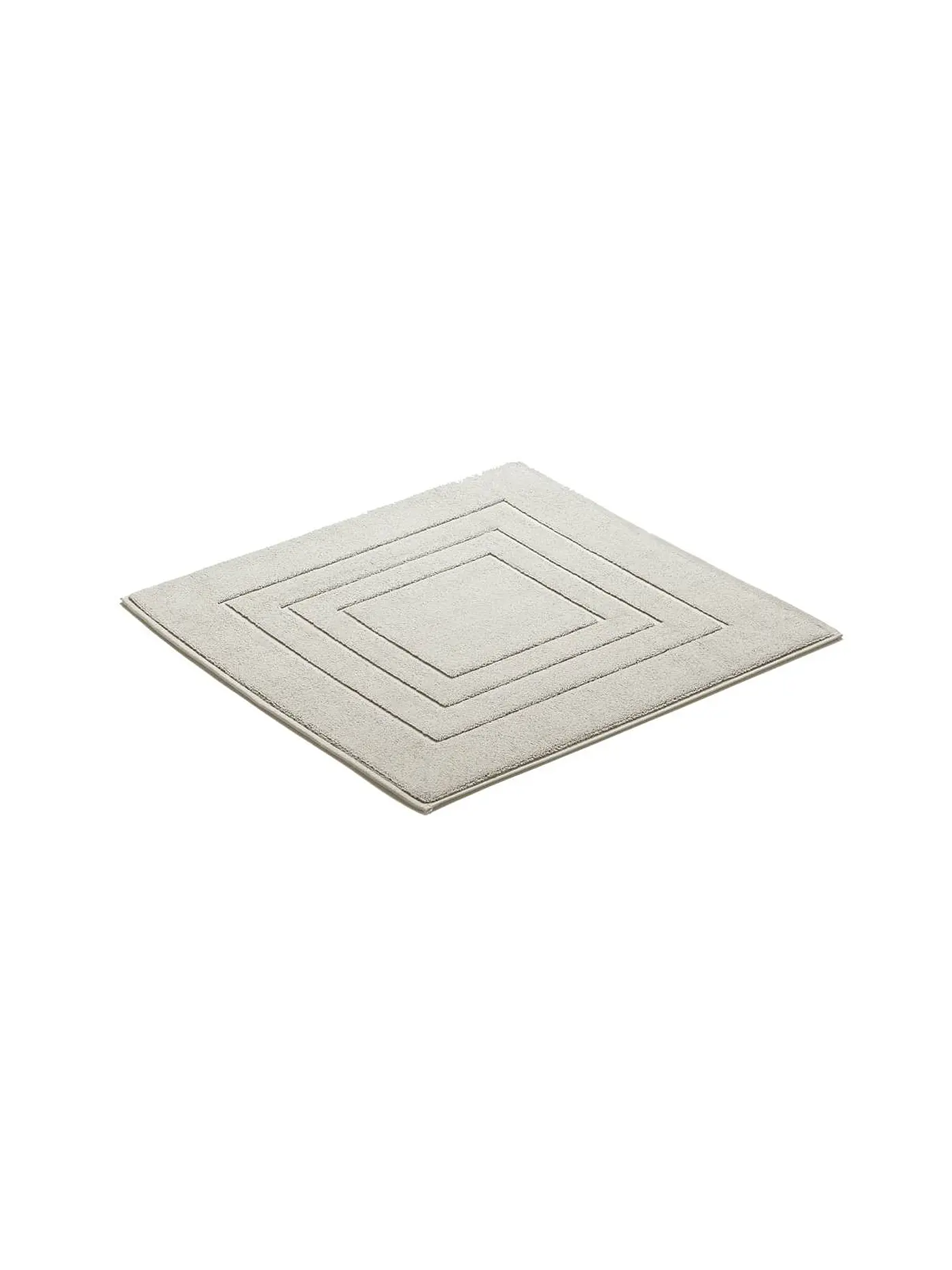 VOSSEN | Badteppich FEELING 60x60cm Light Grey | hellgrau