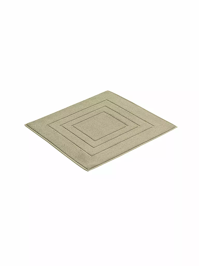 VOSSEN | Badteppich FEELING 60x60cm Soft Green | hellgrün