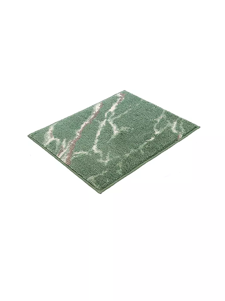 VOSSEN | Badteppich VOSSEN MARBLE 60x100cm Evergreen | grün