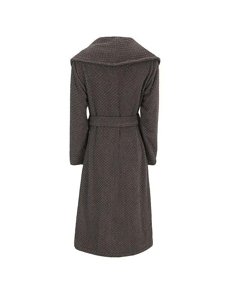 VOSSEN | Damen Bademantel GOLDEN CENTURY Slate Grey | grau