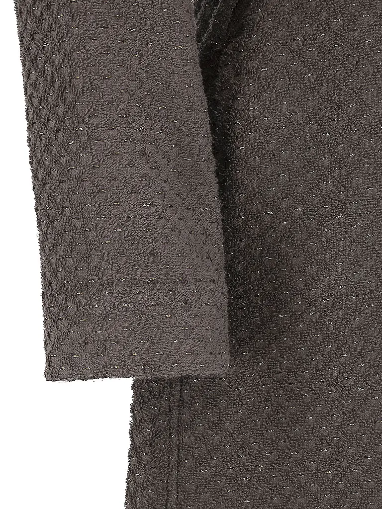 VOSSEN | Damen Bademantel GOLDEN CENTURY Slate Grey | 