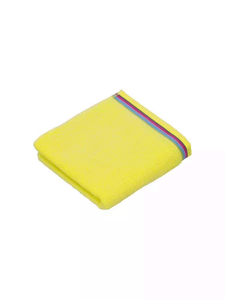 VOSSEN | Duschtuch SOLEY 67x140cm Electric Yellow | gelb