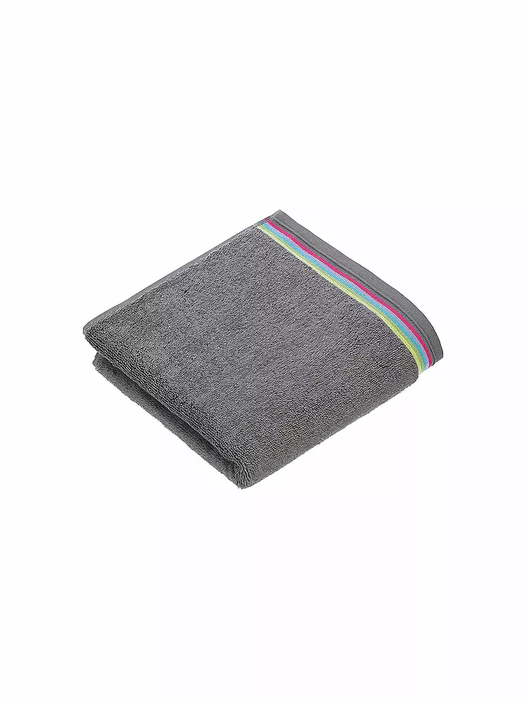 VOSSEN | Duschtuch SOLEY 67x140cm Sterling | grau